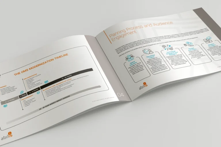 Design d’infographie sur la modernisation de l’OMS par KUD Creative